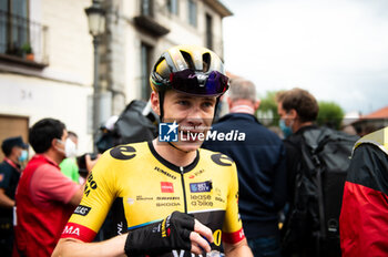 16/09/2023 - Jonas Vingegaard (Jumbo-Visma) at the end of the stage 20 of the Spanish bicycle race La Vuelta on September 16, 2023 in Guadarrama, Spain - LA VUELTA - STAGE 20 - MANZANARES EL REAL - GUADARRAMA - SPANISH LA VUELTA - CICLISMO