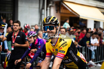 2023-09-16 - Jan Tratnik (Jumbo-Visma) at the end of the stage 20 of the Spanish bicycle race La Vuelta on September 16, 2023 in Guadarrama, Spain - LA VUELTA - STAGE 20 - MANZANARES EL REAL - GUADARRAMA - SPANISH LA VUELTA - CYCLING