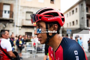 16/09/2023 - Egan Bernal (Ineos Grenadiers) at the end of the stage 20 of the Spanish bicycle race La Vuelta on September 16, 2023 in Guadarrama, Spain - LA VUELTA - STAGE 20 - MANZANARES EL REAL - GUADARRAMA - SPANISH LA VUELTA - CICLISMO