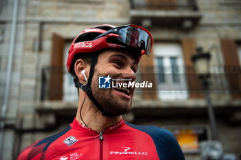 2023-09-16 - Filippo Ganna (Ineos Grenadiers) at the end of the stage 20 of the Spanish bicycle race La Vuelta on September 16, 2023 in Guadarrama, Spain - LA VUELTA - STAGE 20 - MANZANARES EL REAL - GUADARRAMA - SPANISH LA VUELTA - CYCLING