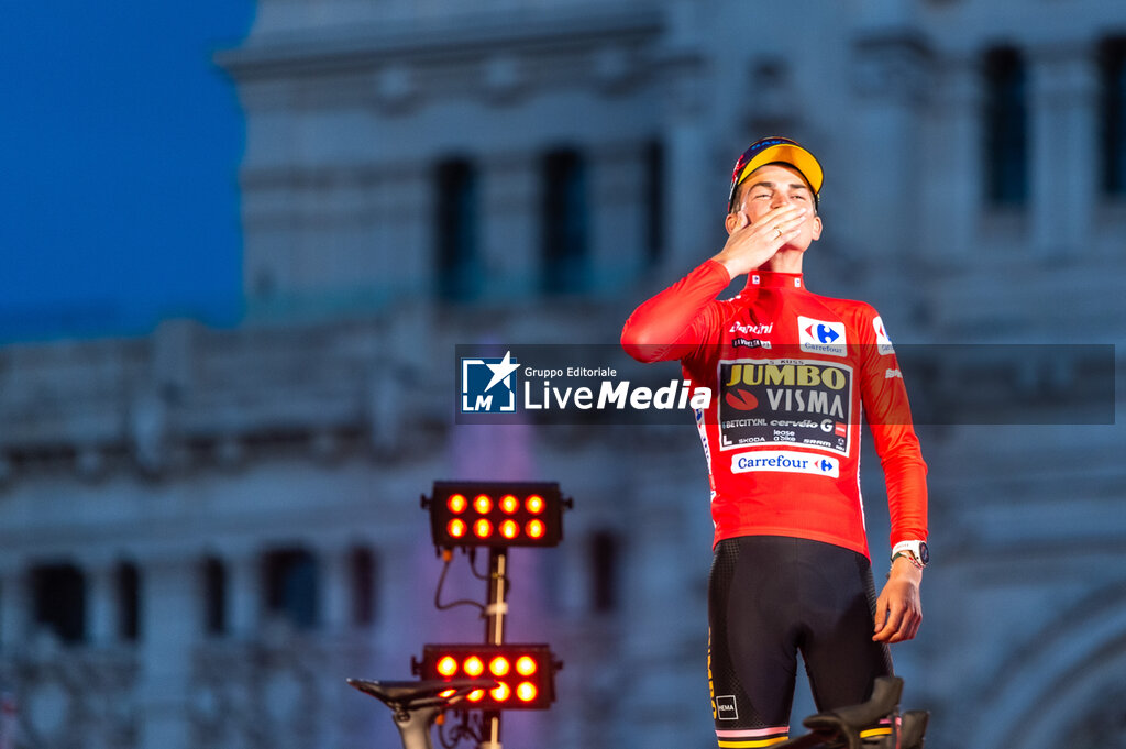 La Vuelta final awards ceremony - SPANISH LA VUELTA - CYCLING