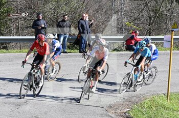 10/03/2023 - Passage of cyclistss in Sarnano - 5 STAGE - MORRO D'ORO - SARNANO/SASSOTETTO - TIRRENO - ADRIATICO - CICLISMO