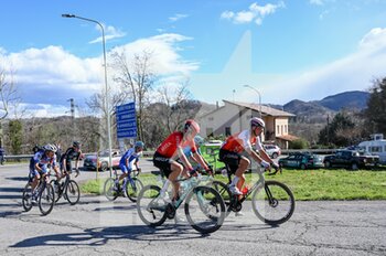 10/03/2023 - Passage of cyclistss in Sarnano - 5 STAGE - MORRO D'ORO - SARNANO/SASSOTETTO - TIRRENO - ADRIATICO - CICLISMO