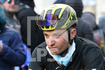 10/03/2023 - Brambilla Gianluca #151 (ITA) - Q36.5 PRO CYCLING TEAM after crossing the finish line - 5 STAGE - MORRO D'ORO - SARNANO/SASSOTETTO - TIRRENO - ADRIATICO - CICLISMO