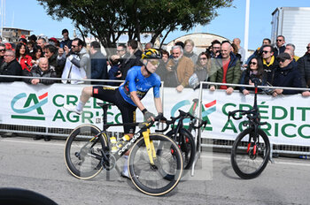 12/03/2023 - Roglic Primož #131 (SLO) - JUMBO-VISMA gets on his bike - 7 STAGE - SAN BENEDETTO DEL TRONTO - SAN BENEDETTO DEL TRONTO - TIRRENO - ADRIATICO - CICLISMO