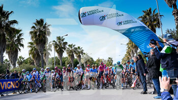 12/03/2023 - Stage departure - 7 STAGE - SAN BENEDETTO DEL TRONTO - SAN BENEDETTO DEL TRONTO - TIRRENO - ADRIATICO - CICLISMO