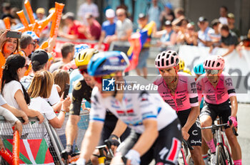 2023-07-01 - Andrey Amador (EF EDUCATION - EASYPOST) during the final climb of the first stage of Tour de France 2023 in Bilbao, Spain - STAGE 1 - BILBAO-BILBAO - TOUR DE FRANCE - CYCLING