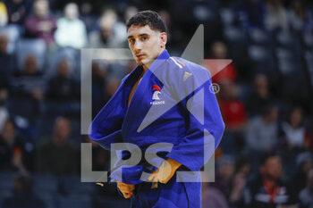 04/02/2023 - Alexandre Rubiano (FRA) in Men -73kg lost against Uranbayar Odgerel (MGL) during the International Judo Paris Grand Slam 2023 (IJF) on February 4, 2023 at Accor Arena in Paris, France - JUDO - PARIS GRAND SLAM 2023 - JUDO - CONTATTO