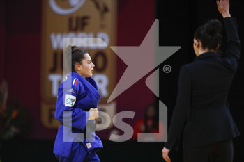 04/02/2023 - Blandine Pont (FRA) (Red Star Champigny Judo) competed in Women -48kg category won against Mary Dee Vargas (CHI) against during the International Judo Paris Grand Slam 2023 (IJF) on February 4, 2023 at Accor Arena in Paris, France - JUDO - PARIS GRAND SLAM 2023 - JUDO - CONTATTO