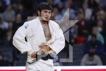 2023-02-04 - Kamoliddin Bakhtiyorov (UZB) in Men -60kg won against Yam Wolczak (ISR) during the International Judo Paris Grand Slam 2023 (IJF) on February 4, 2023 at Accor Arena in Paris, France - JUDO - PARIS GRAND SLAM 2023 - JUDO - CONTACT