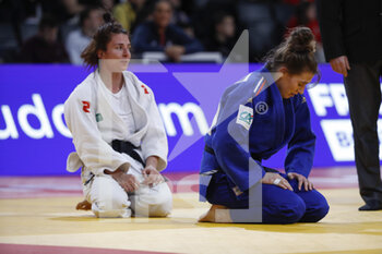 2023-02-04 - Agathe Devitry (FRA) (Red Star Champigny)competed in Women -63kg category lost B . Timo (POR) during the International Judo Paris Grand Slam 2023 (IJF) on February 4, 2023 at Accor Arena in Paris, France - JUDO - PARIS GRAND SLAM 2023 - JUDO - CONTACT