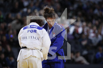 2023-02-04 - Agathe Devitry (FRA) (Red Star Champigny)competed in Women -63kg category lost B . Timo (POR) during the International Judo Paris Grand Slam 2023 (IJF) on February 4, 2023 at Accor Arena in Paris, France - JUDO - PARIS GRAND SLAM 2023 - JUDO - CONTACT
