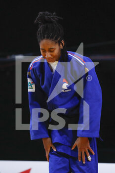 2023-02-04 - Melkia Auchecorne (FRA) (Association Sports de Chelles) competed in Women -63kg category lost against Anriquelis Barrios (VEN) during the International Judo Paris Grand Slam 2023 (IJF) on February 4, 2023 at Accor Arena in Paris, France - JUDO - PARIS GRAND SLAM 2023 - JUDO - CONTACT