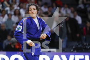 04/02/2023 - Fatiha Moussa (FRA) (Etoile SP de Blanc Mesnil Judo) competed in Women -57kg category lost against Ozlem Vildiz (TUR) during the International Judo Paris Grand Slam 2023 (IJF) on February 4, 2023 at Acc - JUDO - PARIS GRAND SLAM 2023 - JUDO - CONTATTO