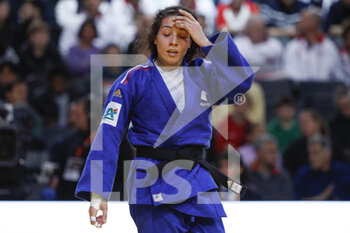 2023-02-04 - Fatiha Moussa (FRA) (Etoile SP de Blanc Mesnil Judo) competed in Women -57kg category lost against Ozlem Vildiz (TUR) during the International Judo Paris Grand Slam 2023 (IJF) on February 4, 2023 at Acc - JUDO - PARIS GRAND SLAM 2023 - JUDO - CONTACT