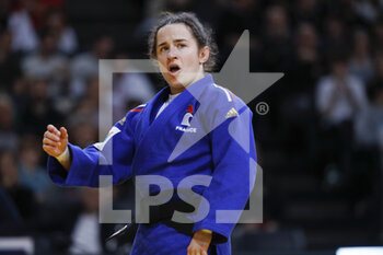 04/02/2023 - Melanie Vieu (FRA) (Paris Saint Germain Judo) competed in Women -48kg category lost against Abiba Abuzhakynova (KAZ) during the International Judo Paris Grand Slam 2023 (IJF) on February 4, 2023 at Accor Arena in Paris, France - JUDO - PARIS GRAND SLAM 2023 - JUDO - CONTATTO