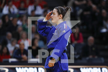 2023-02-04 - Melanie Vieu (FRA) (Paris Saint Germain Judo) competed in Women -48kg category lost against Abiba Abuzhakynova (KAZ) during the International Judo Paris Grand Slam 2023 (IJF) on February 4, 2023 at Accor Arena in Paris, France - JUDO - PARIS GRAND SLAM 2023 - JUDO - CONTACT