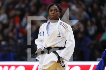 04/02/2023 - Priscilla Gneto (FRA) (US Orleans Loiret Judo Jujitsu)competed in Women -57kg category won against Bakyt Kussakbayeva (KAZ) during the International Judo Paris Grand Slam 2023 (IJF) on February 4, 2023 at Accor Arena in Paris, France - JUDO - PARIS GRAND SLAM 2023 - JUDO - CONTATTO