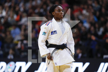 2023-02-04 - Priscilla Gneto (FRA) (US Orleans Loiret Judo Jujitsu)competed in Women -57kg category won against Bakyt Kussakbayeva (KAZ) during the International Judo Paris Grand Slam 2023 (IJF) on February 4, 2023 at Accor Arena in Paris, France - JUDO - PARIS GRAND SLAM 2023 - JUDO - CONTACT