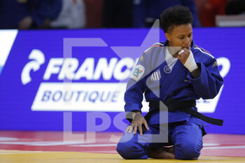 04/02/2023 - Amandine Buchard (FRA) (Paris Saint Germain Judo) competed in Women -52kg category won against Gefen Primo (ISR) during the International Judo Paris Grand Slam 2023 (IJF) on February 4, 2023 at Accor Arena in Paris, France - JUDO - PARIS GRAND SLAM 2023 - JUDO - CONTATTO