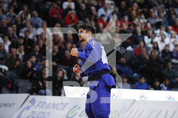 2023-02-04 - Cedric Revol (FRA) (Etoile SP de Blanc Mesnil Judo) competed in Men -60kg category won against Khanbolot Yrybekov (KGZ) during the International Judo Paris Grand Slam 2023 (IJF) on February 4, 2023 at Accor Arena in Paris, France - JUDO - PARIS GRAND SLAM 2023 - JUDO - CONTACT