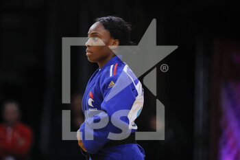 2023-02-04 - Priscilla Gneto (FRA) (US Orleans Loiret Judo Jujitsu) competed in Women -57kg category and won against Timma Nelson Levy (ISR) on red card during the International Judo Paris Grand Slam 2023 (IJF) on February 4, 2023 at Accor Arena in Paris, France - JUDO - PARIS GRAND SLAM 2023 - JUDO - CONTACT