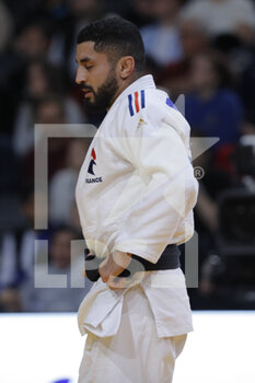 2023-02-04 - Walide Khyar (FRA) FLAM 91) competed in Men -66kg category lost against Erkhembayar (MGL) during the International Judo Paris Grand Slam 2023 (IJF) on February 4, 2023 at Accor Arena in Paris, France - JUDO - PARIS GRAND SLAM 2023 - JUDO - CONTACT