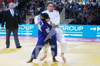 04/02/2023 - Priscilla Gneto of France against Timna Nelson Levy of Israel, Women's -57Kg during the Judo Paris Grand Slam 2023 on February 4, 2023 at Accor Arena in Paris, France - JUDO - PARIS GRAND SLAM 2023 - JUDO - CONTATTO