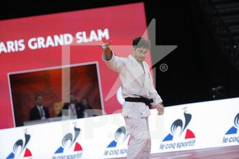 2023-02-04 - Cedric Revol (FRA) (Etoile SP de Blanc Mesnil Judo) competed in Men -60kg category won against Romaric Wend-Yam BOUDA (FRA) (Eure Judo) during the International Judo Paris Grand Slam 2023 (IJF) on February 4, 2023 at Accor Arena in Paris, France - JUDO - PARIS GRAND SLAM 2023 - JUDO - CONTACT