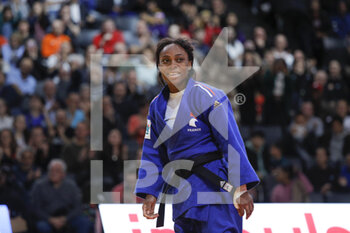 04/02/2023 - Priscilla Gneto (FRA) (US Orleans Loiret Judo Jujitsu)competed in Women -57kg category won her semi final against Telma Monteiro (POR) during the International Judo Paris Grand Slam 2023 (IJF) on February 4, 2023 at Accor Arena in Paris, France - JUDO - PARIS GRAND SLAM 2023 - JUDO - CONTATTO