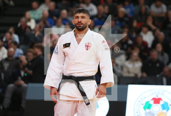 04/02/2023 - Lasha Sahvdatuashvili of Georgia, Men's -73Kg during the Judo Paris Grand Slam 2023 on February 4, 2023 at Accor Arena in Paris, France - JUDO - PARIS GRAND SLAM 2023 - JUDO - CONTATTO