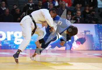 04/02/2023 - Nami Nabekura of Japan and Maylin Del Toro of Cuba, Women's -63Kg during the Judo Paris Grand Slam 2023 on February 4, 2023 at Accor Arena in Paris, France - JUDO - PARIS GRAND SLAM 2023 - JUDO - CONTATTO