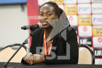 04/02/2023 - Clarisse Agbegnenou during the Judo Paris Grand Slam 2023 on February 4, 2023 at Accor Arena in Paris, France - JUDO - PARIS GRAND SLAM 2023 - JUDO - CONTATTO