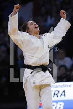 04/02/2023 - Blandine Pont (FRA) (Red Star Champigny Judo) competed in Women -48kg category won the gold medal against Tugce Beder (TUR) during the International Judo Paris Grand Slam 2023 (IJF) on February 4, 2023 at Accor Arena in Paris, France - JUDO - PARIS GRAND SLAM 2023 - JUDO - CONTATTO