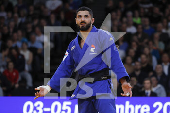 2023-02-04 - Walide Khyar (FRA) FLAM 91) competed in Men -66kg category, don t understand the referee decision, reactions, and lost for the bronze medal against Denis Vieru (MDA) during the International Judo Paris Grand Slam 2023 (IJF) on February 4, 2023 at Accor Arena in Paris, France - JUDO - PARIS GRAND SLAM 2023 - JUDO - CONTACT