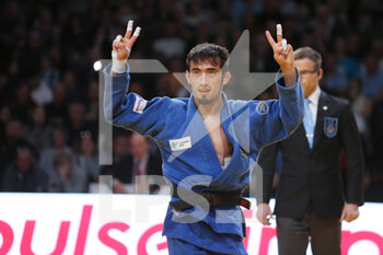04/02/2023 - Balabay Aghayev of Azerbaijan, Gold medal, Men's -60Kg during the Judo Paris Grand Slam 2023 on February 4, 2023 at Accor Arena in Paris, France - JUDO - PARIS GRAND SLAM 2023 - JUDO - CONTATTO