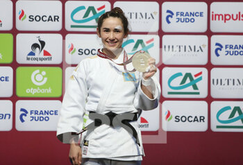 2023-02-04 - Milica Nikolic of Serbia, Silver medal, Women's -48Kg during the Judo Paris Grand Slam 2023 on February 4, 2023 at Accor Arena in Paris, France - JUDO - PARIS GRAND SLAM 2023 - JUDO - CONTACT
