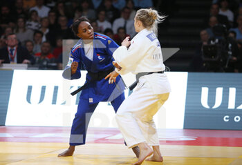 2023-02-04 - Priscilla Gneto of France against Jessica Klimkait of Canada, Women's -57Kg during the Judo Paris Grand Slam 2023 on February 4, 2023 at Accor Arena in Paris, France - JUDO - PARIS GRAND SLAM 2023 - JUDO - CONTACT