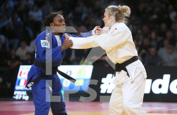 04/02/2023 - Priscilla Gneto of France against Jessica Klimkait of Canada, Women's -57Kg during the Judo Paris Grand Slam 2023 on February 4, 2023 at Accor Arena in Paris, France - JUDO - PARIS GRAND SLAM 2023 - JUDO - CONTATTO