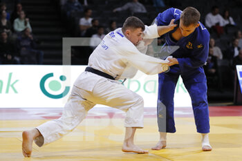 2023-02-05 - Lachlan Moorhead (GBR) against Tim Gramkow (GER) during the International Judo Paris Grand Slam 2023 (IJF) on February 5, 2023 at Accor Arena in Paris, France - JUDO - PARIS GRAND SLAM 2023 - JUDO - CONTACT