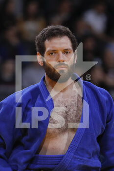 2023-02-05 - Kell Berliner (USA) lost at the first round against Mihall Latish (MDA) during the International Judo Paris Grand Slam 2023 (IJF) on February 5, 2023 at Accor Arena in Paris, France - JUDO - PARIS GRAND SLAM 2023 - JUDO - CONTACT