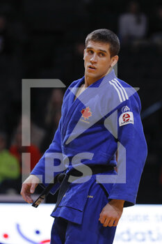 2023-02-05 - Francois Gauthier Drapeau (CAN) won the first round against Jose Maria Mendiola Izquieta (ESP) during the International Judo Paris Grand Slam 2023 (IJF) on February 5, 2023 at Accor Arena in Paris, France - JUDO - PARIS GRAND SLAM 2023 - JUDO - CONTACT