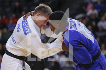 2023-02-05 - Mariano Coto Bersier (ARG) LOST against Maxime-Gael NGAYAP HAMBOU (FRA) during the International Judo Paris Grand Slam 2023 (IJF) on February 5, 2023 at Accor Arena in Paris, France - JUDO - PARIS GRAND SLAM 2023 - JUDO - CONTACT