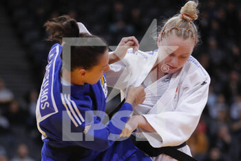 05/02/2023 - Hilde Jager (NED) won against Alexia Castilhos (BRA) during the International Judo Paris Grand Slam 2023 (IJF) on February 5, 2023 at Accor Arena in Paris, France - JUDO - PARIS GRAND SLAM 2023 - JUDO - CONTATTO