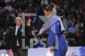 2023-02-05 - Anna Monta Olek (GER) won against Nazerke Tileukhanova (KAZ) during the International Judo Paris Grand Slam 2023 (IJF) on February 5, 2023 at Accor Arena in Paris, France - JUDO - PARIS GRAND SLAM 2023 - JUDO - CONTACT