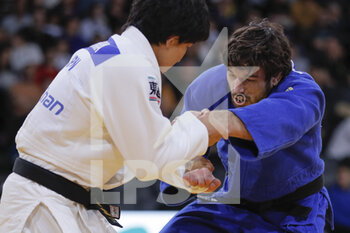 2023-02-05 - Etienne Briand (CAN) competed against Kenya Kohara (JPN) during the International Judo Paris Grand Slam 2023 (IJF) on February 5, 2023 at Accor Arena in Paris, France - JUDO - PARIS GRAND SLAM 2023 - JUDO - CONTACT