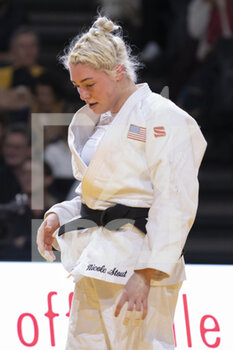 05/02/2023 - Millennia Silva (BRA) won against Nicole Stout (USA) during the International Judo Paris Grand Slam 2023 (IJF) on February 5, 2023 at Accor Arena in Paris, France - JUDO - PARIS GRAND SLAM 2023 - JUDO - CONTATTO