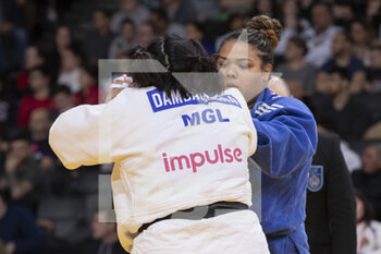 05/02/2023 - Giovanna Santos (BRA) against Nominal (MGL) during the International Judo Paris Grand Slam 2023 (IJF) on February 5, 2023 at Accor Arena in Paris, France - JUDO - PARIS GRAND SLAM 2023 - JUDO - CONTATTO