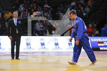 2023-02-05 - Timo Cavelius (GER) won against Guilherme Schmidt (BRA) during the International Judo Paris Grand Slam 2023 (IJF) on February 5, 2023 at Accor Arena in Paris, France - JUDO - PARIS GRAND SLAM 2023 - JUDO - CONTACT