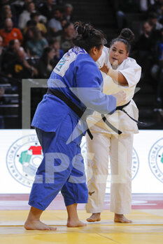 05/02/2023 - Samira Bouizgarne (GER) won against Akerke Ramazanova (KAZ) during the International Judo Paris Grand Slam 2023 (IJF) on February 5, 2023 at Accor Arena in Paris, France - JUDO - PARIS GRAND SLAM 2023 - JUDO - CONTATTO